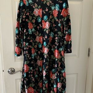 Floral Long Sleeve Dress